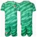 Maillot de foot Croatie Gardien Extérieur vêtements enfant Europe 2024 Manches Courtes (+ pantalon court)